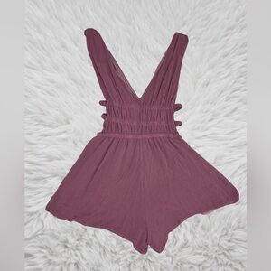 Windsor Mauve Backless Romper
